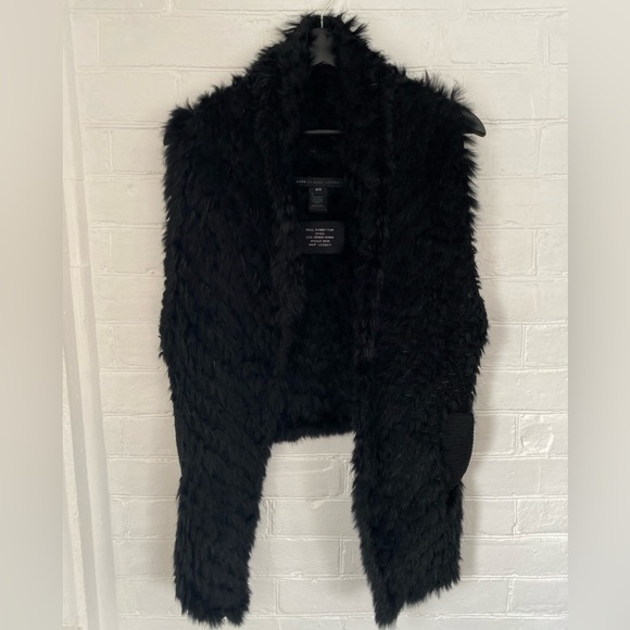 MARC BY MARC JACOBS -rabbit fur vest - Picture 6 of 6